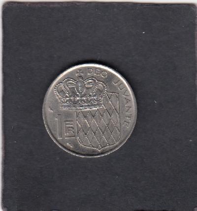 Beschrijving: 1 Franc RAINIER III  